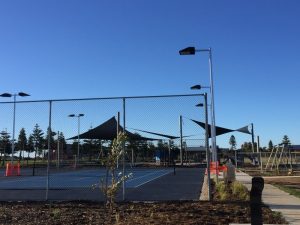 Netball court lighting